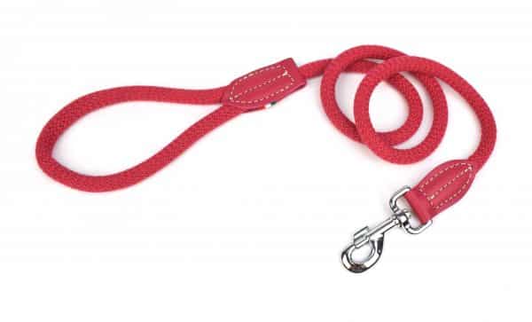 Bianca Rope Dog Puppy Leads fuschia pink