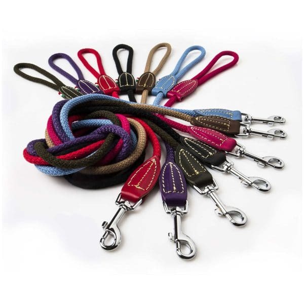 Bianca soft rope puppy or dog leads