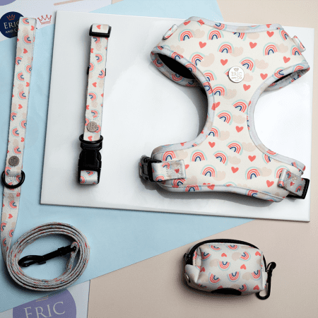 E004 Iridiana Dog Harness Set -